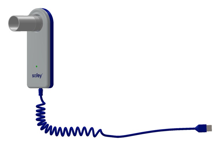 Clinic Spirometer USB, Safey