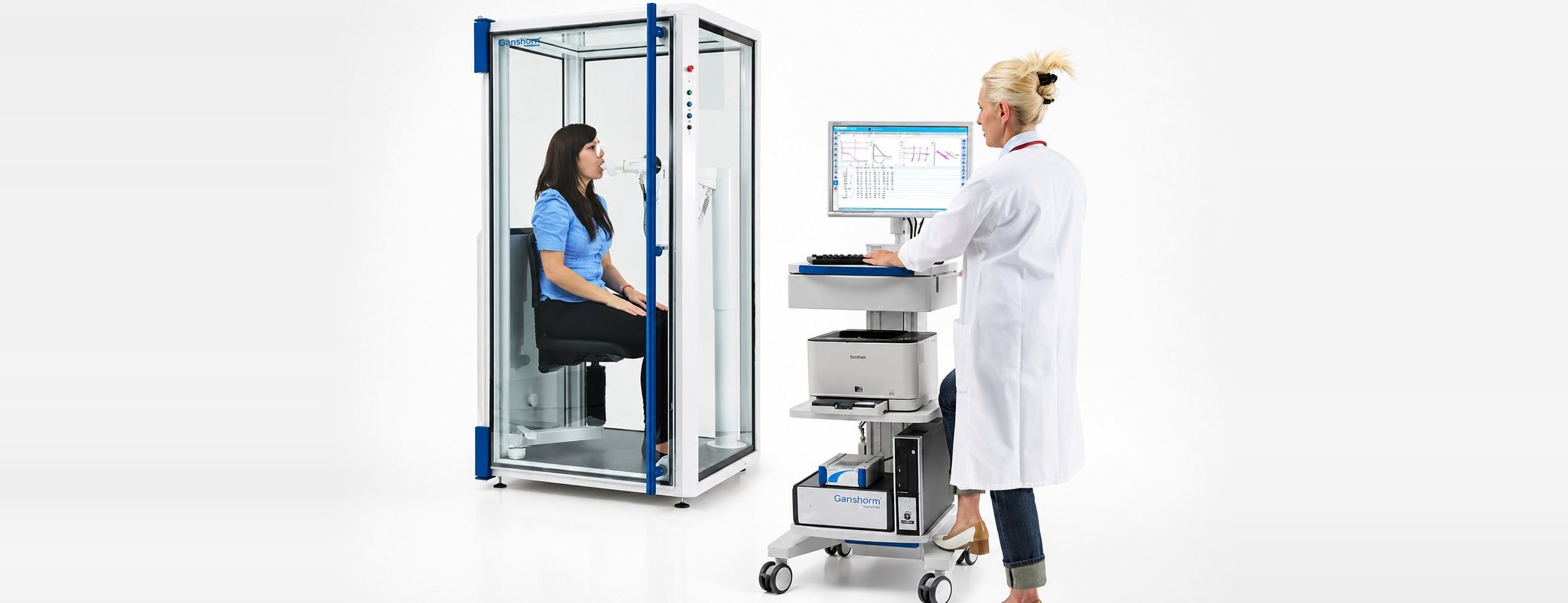 Body plethysmography and complete PFT